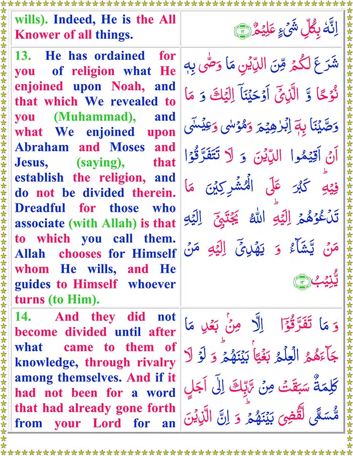 Surah Ash-Shura with English Translation Read Surah Ash-Shura Online
