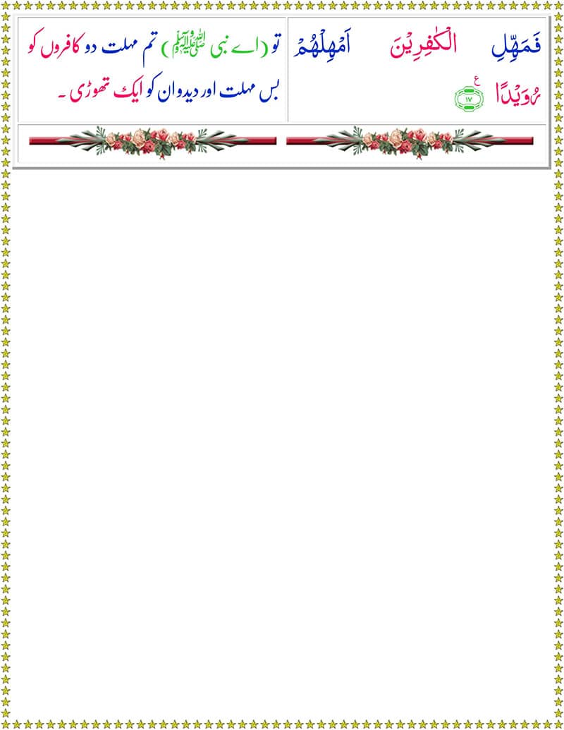 Read Surah At-Tariq Online
