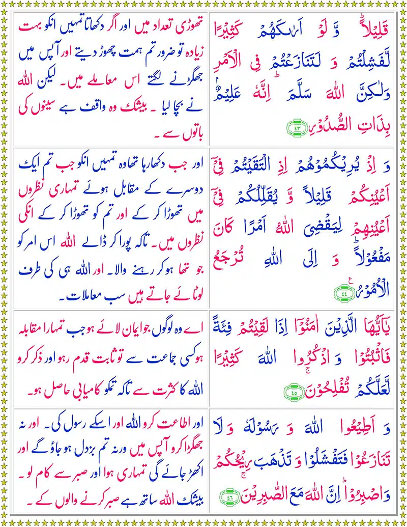Surah Al Anfal with Urdu Translation - سورة الأنفال
