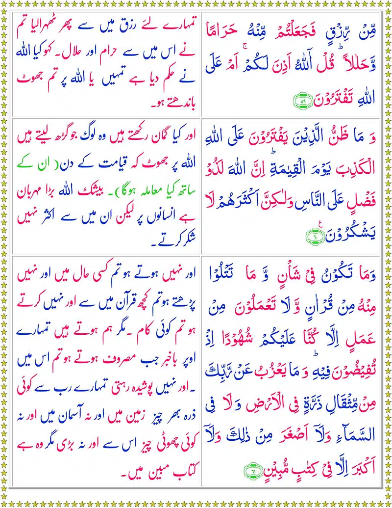 Surah Yunus with Urdu Translation - سُورة یونس