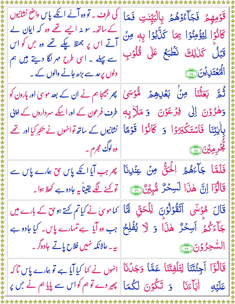 Surah Yunus with Urdu Translation - سُورة یونس