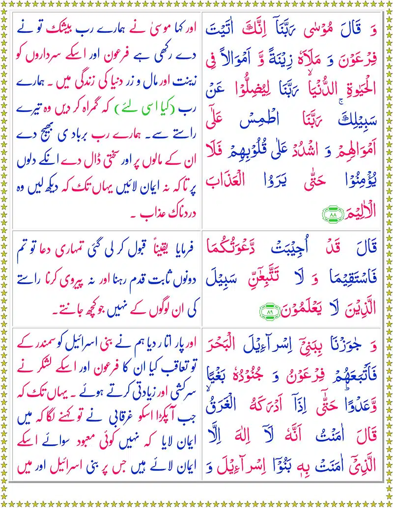 Surah Yunus with Urdu Translation - سُورة یونس