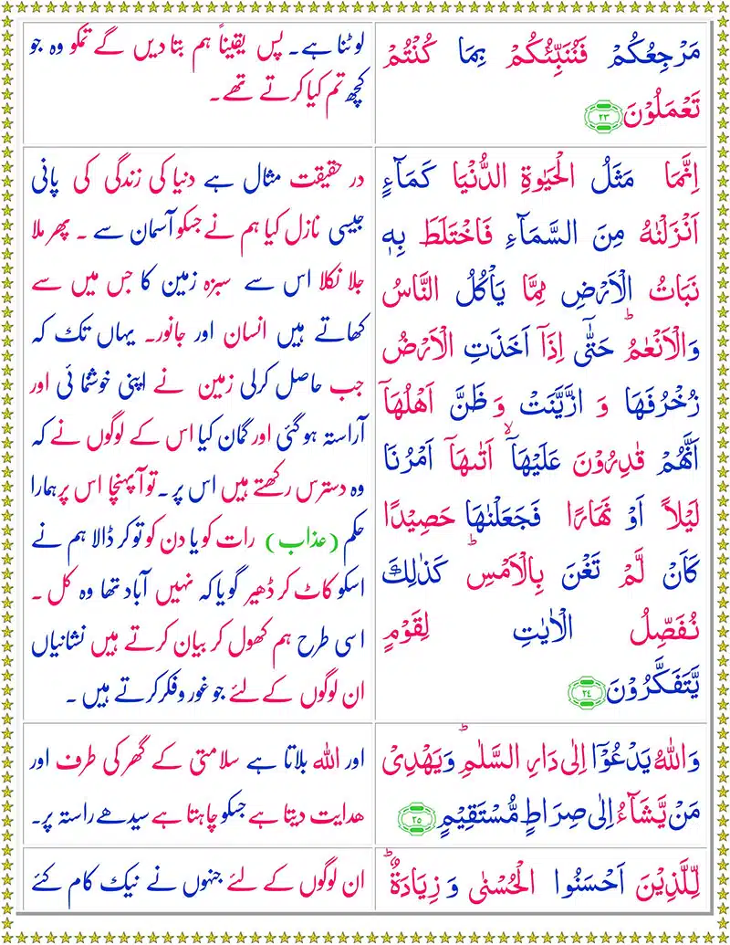 Surah Yunus with Urdu Translation - سُورة یونس