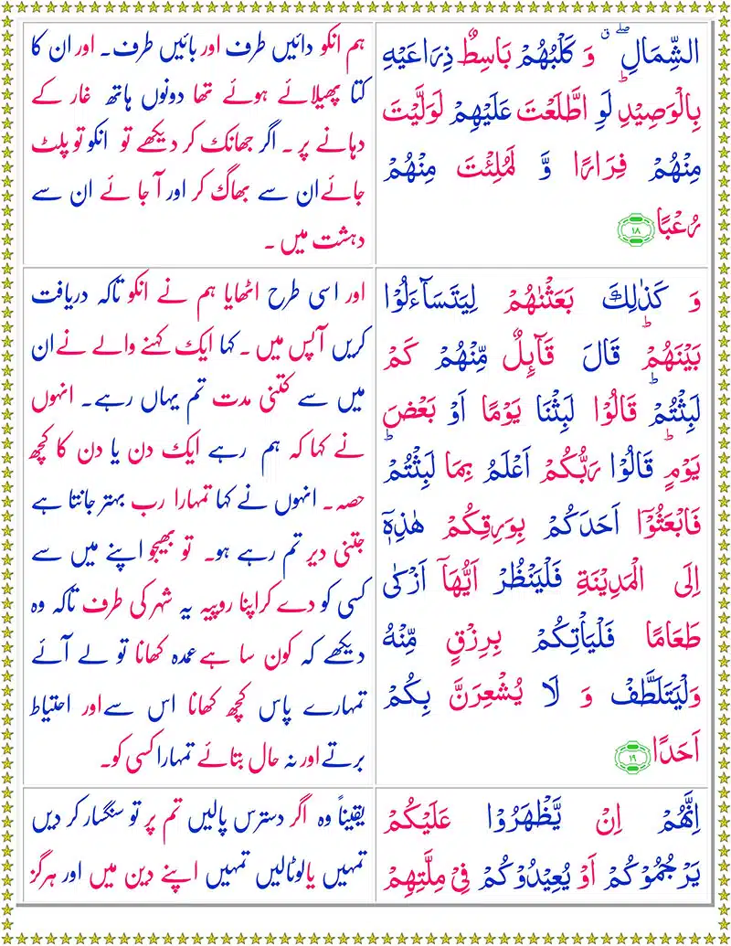 Surah Kahf with Urdu Translation PDF