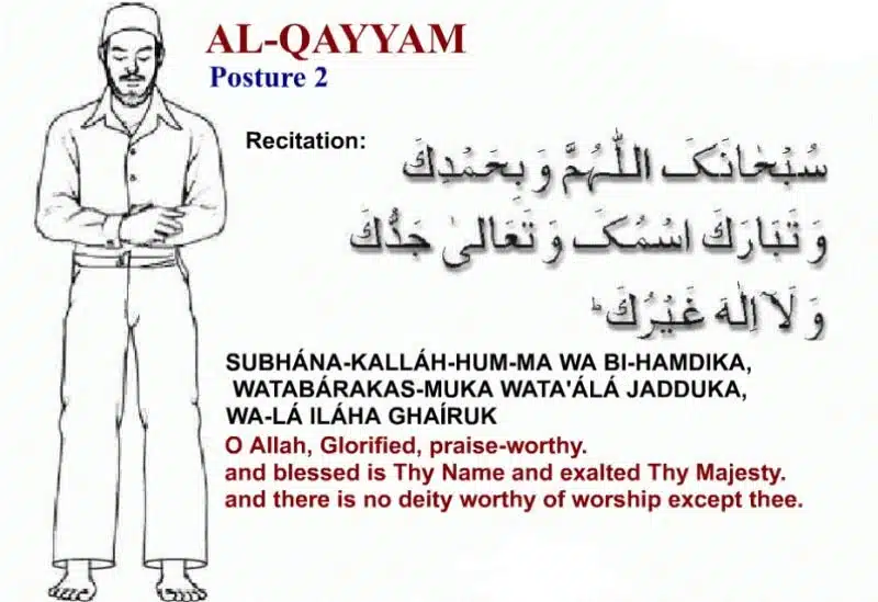 namaz ka tarika in english