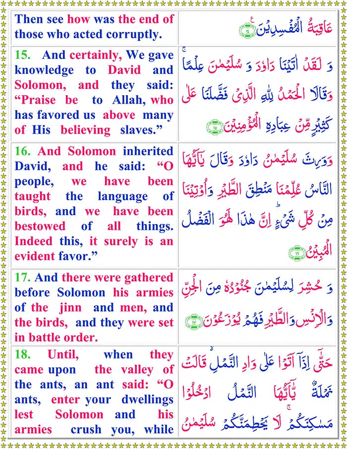 Read Surah An-Naml Online