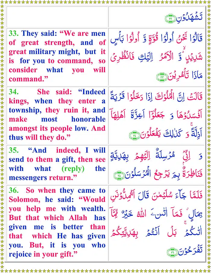 Read Surah An-Naml Online